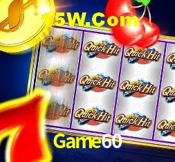 Variedade de jogos na Game60