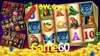 Interface moderna da plataforma Game60